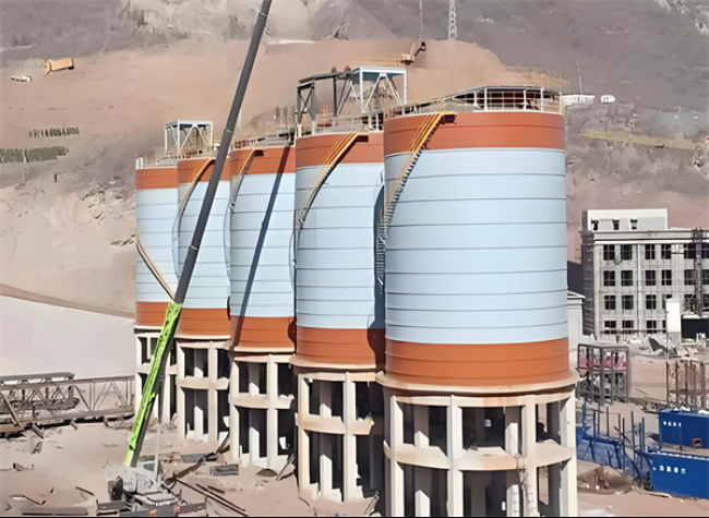 临夏市高架钢板仓